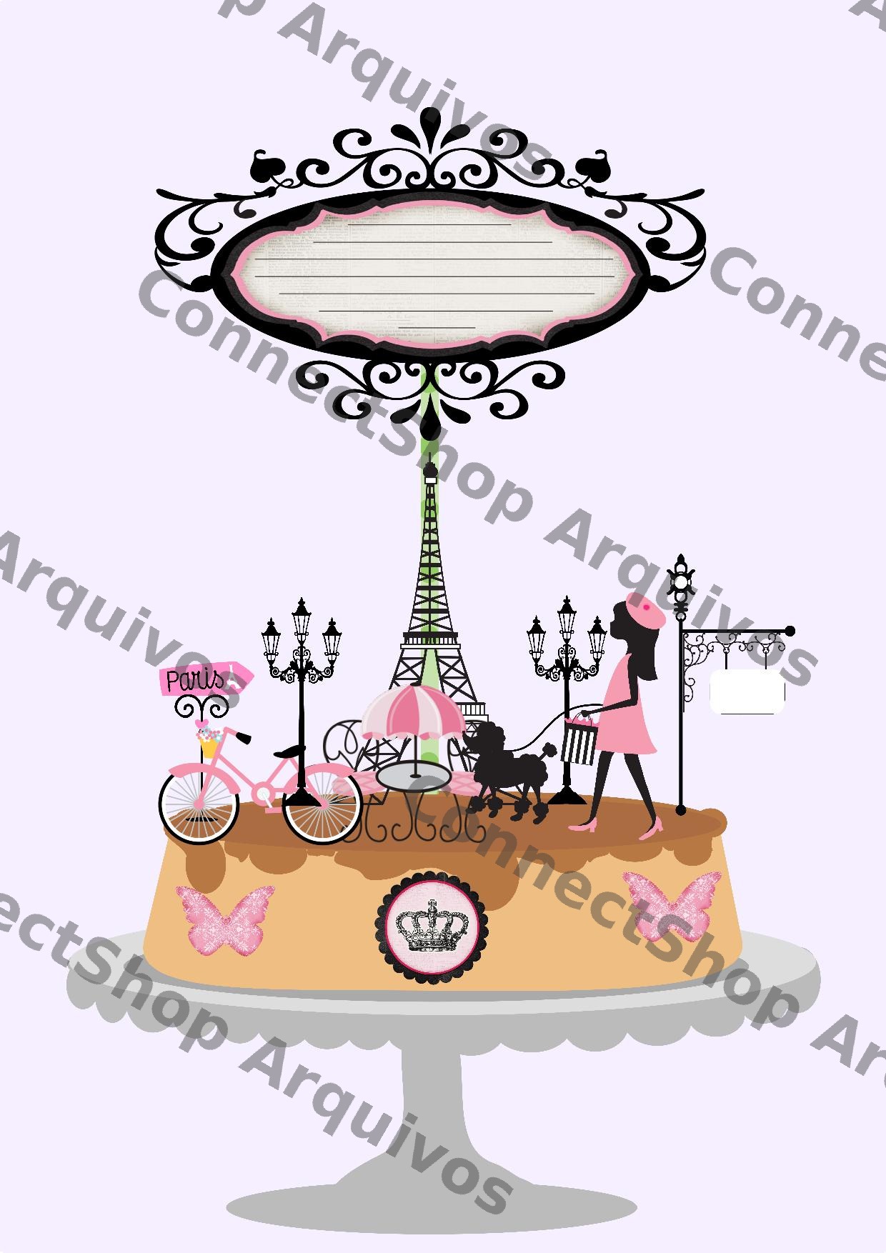 Topo de Bolo - Paris
