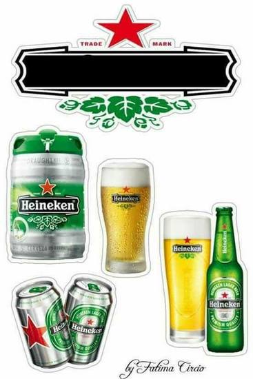 Topo de Bolo - Cerveja