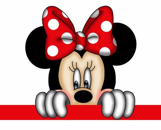 Topo de Bolo - Mãos Mickey Vermelho