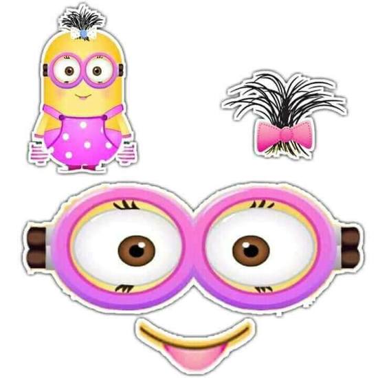 Topo de Bolo - Minion Menina