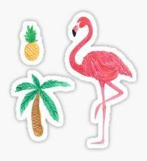 Topo de Bolo - Tropical Flamingo