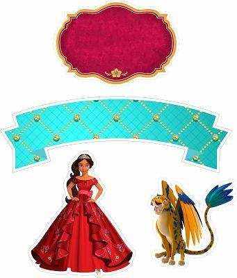 Topo de Bolo - Elena de Avalor